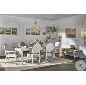 Love Joy Bliss Marion Alabaster Extendable Dining Table