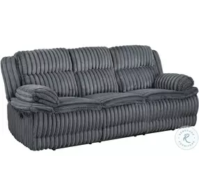 Goodland Dark Gray Double Reclining Living Room Set