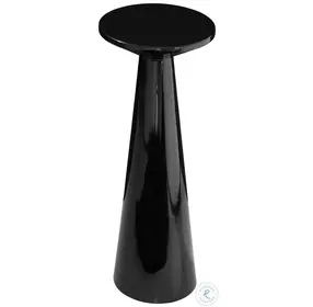 Yorick Polished Black Scatter Table