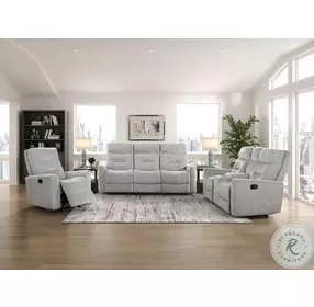 Lyndon Gray Glider Recliner