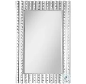 Aideen Faux Crystals Wall Mirror