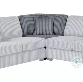 Warwick Gray Corner Chair