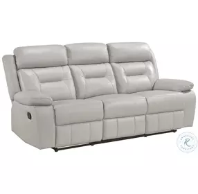 Laconia Silver Double Reclining Living Room Set
