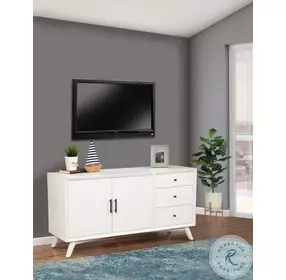 Flynn White Sideboard
