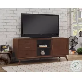 Flynn Walnut Large TV Stand