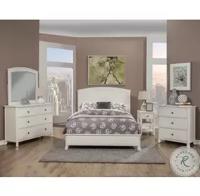 Baker White King Headboard