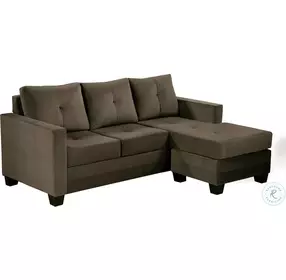 Phelps Coffee Reversible Sofa Chaise