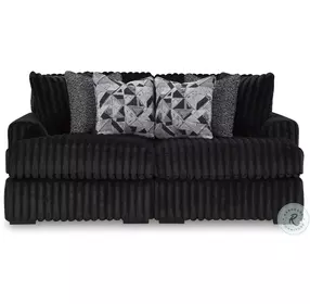 Midnight Madness Onyx Black Super Chaise