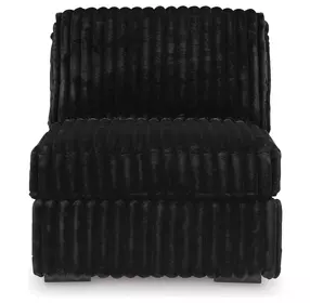Midnight Madness Onyx Armless Chair