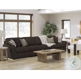 Midnight Madness Chocolate Brown 2 Piece Sectional