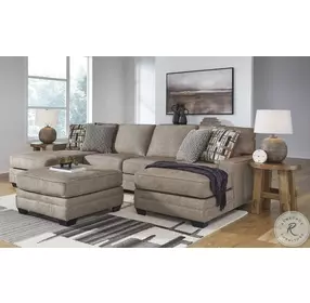 Cannonbrook Nutmeg Oversized Accent Ottoman