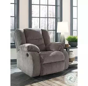 Tulen Gray Rocker Recliner