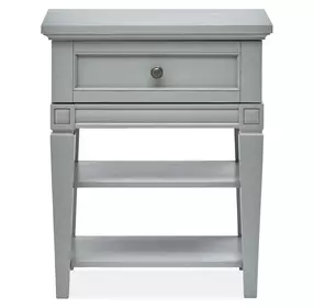 Glenbrook Pebble 1 Drawer Nightstand with USB Charging