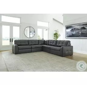 Brindley Pier Fog 5 Piece Sectional