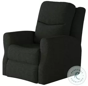 Fame Glam Squad Slate Swivel Rocker Recliner
