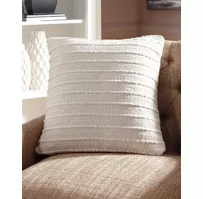 Theban White Accent Pillow