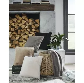 Gariland Taupe Pillow Set of 4