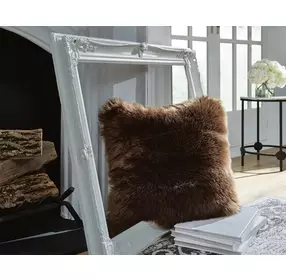 Bellethrone Brown Accent Pillow