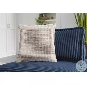 Nashlin White And Rust Pillow Set of 4