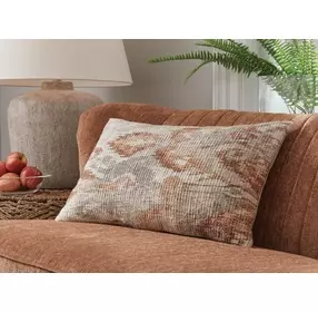 Aprover Gray and Red Accent Pillow