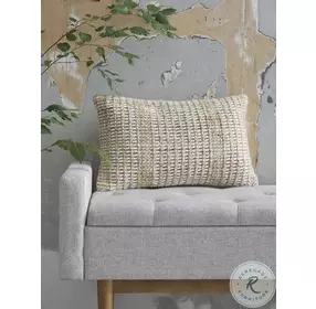 Hathby Tan And White Pillow Set of 4