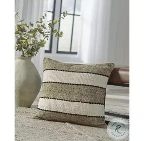 Rueford Black And Natural Pillow Set Of 4