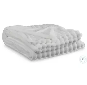 Alsonwell White Performance Fabric Throw Set Of 3