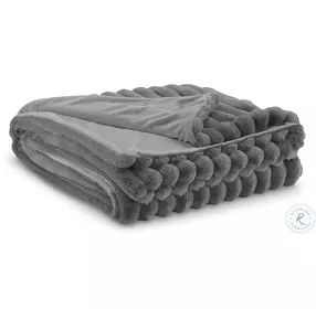 Alsonwell Gray Performance Fabric Throw Set Of 3