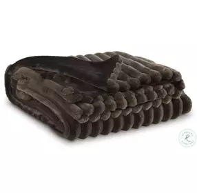 Alsonwell Brown Performance Fabric Throw Set Of 3