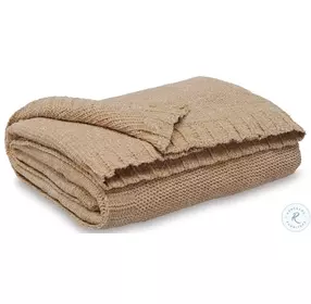 Anawood Gold Performance Fabric Throw Set of 3