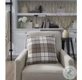 Godricton Brown And Black Performance Fabric Pillow Set of 4