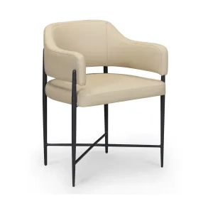 Sezanne Taupe Upholstered Dining Chair