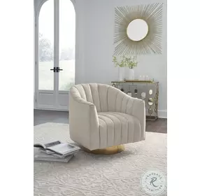 Penzlin Pearl Swivel Accent Chair