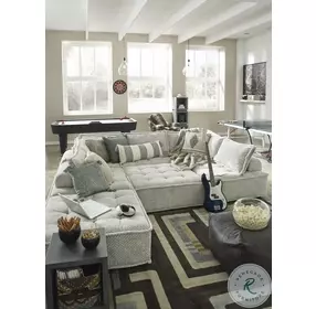 Bales Taupe 7 Piece Modular Sectional