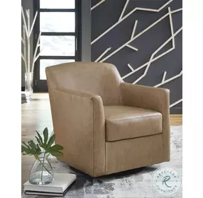Bradney Tumbleweed Swivel Accent Chair