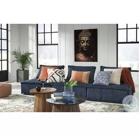 Bales Navy Modular Sofa