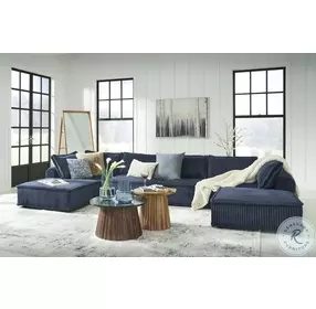 Bales Navy 6 Piece Modular Sectional