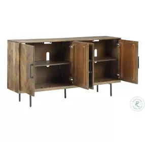 Prattville Brown Accent Cabinet