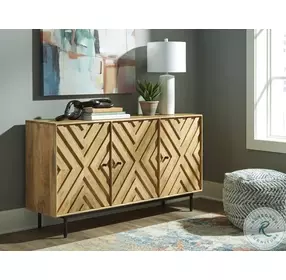 Cadewick Natural Accent Cabinet