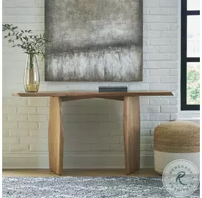 Holward Natural Console Sofa Table
