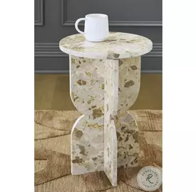 Treygan Beige Accent Table