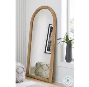 Dairville Light Brown Floor Mirror