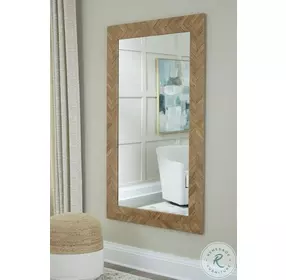 Waylane Brown Floor Mirror