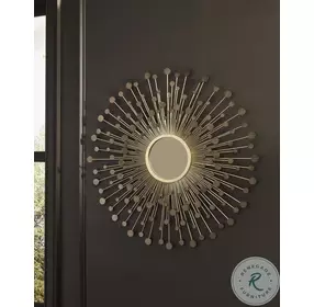 Morwenna Bronze And Gold Accent Mirror