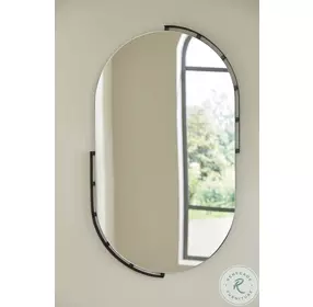Valkings Black Accent Mirror Set of 2