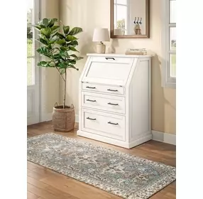 Abby White Secretary Desk