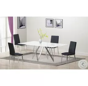 Abigail Textured Ash Side Chair Set of 4