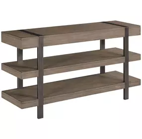 Sandler Gray Rectangular Console Table