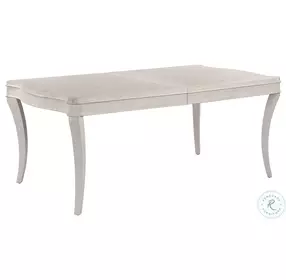 Carissa Eggshell Leg Extendable Dining Room Set