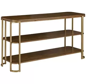 Emerit Medium Stain Rectangular Console Table